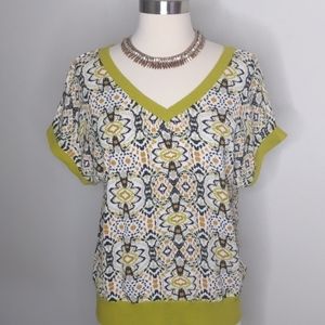 Jones New York V Neck Women's blouse size PM